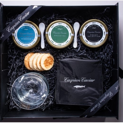 Caspian Caviar Best Sellers Trilogy 50g (Boxed)
