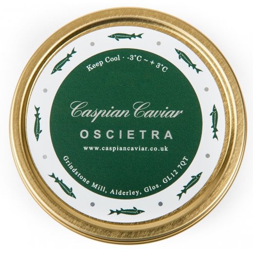 Caspian Caviar Oscietra Caviar 50g