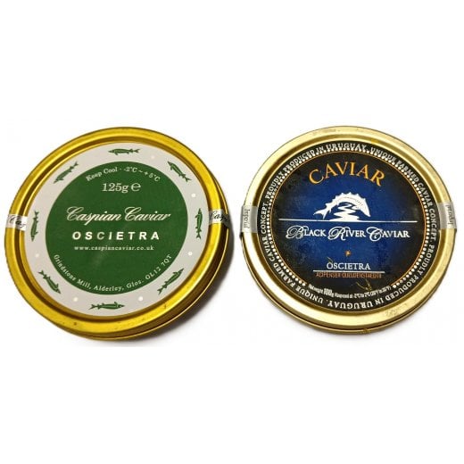 Caspian Caviar Uruguay v Italy Oscietra Set